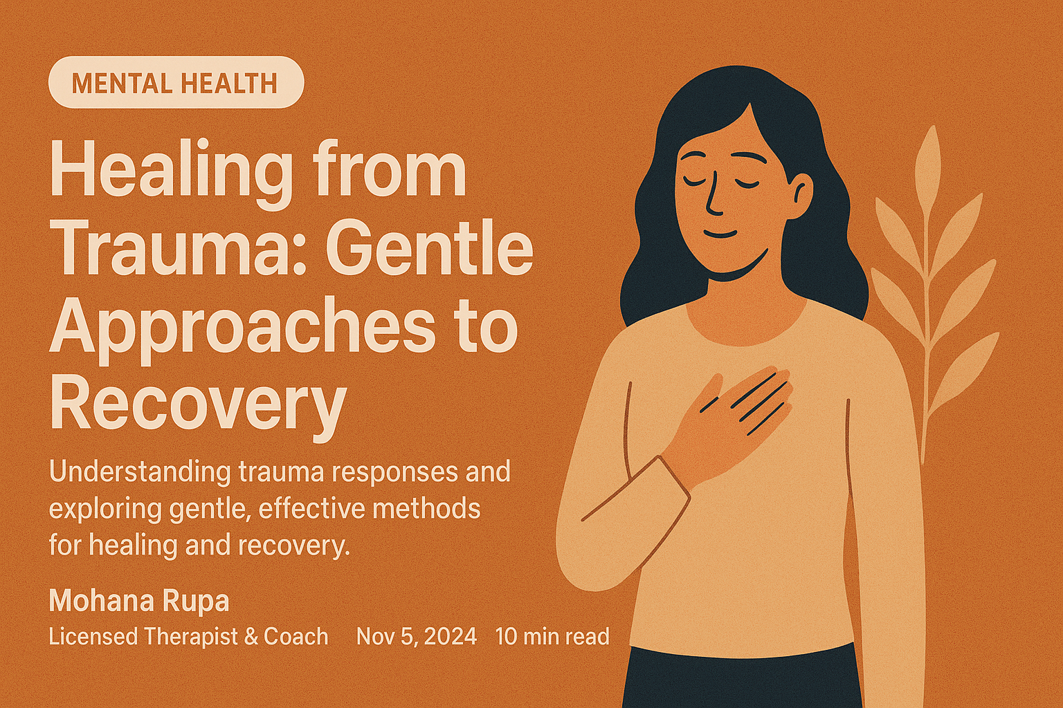 Healing from Trauma: Gentle Approaches to Recovery