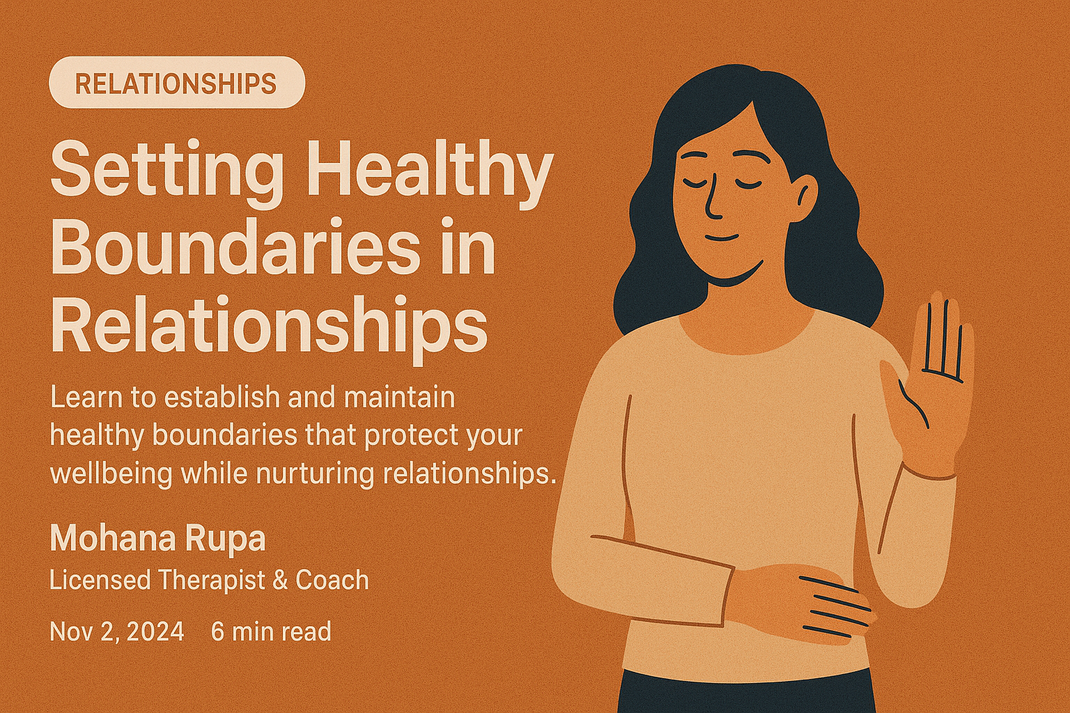 Setting Healthy Boundaries in Relationships